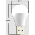 Світильник USB Night Light Mini LED White Light