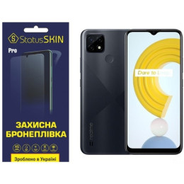 Поліуретанова плівка StatusSKIN Pro для Realme C21 Глянцева
