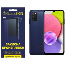 Полиуретановая пленка StatusSKIN Pro для Samsung M02/M02s/M12/A02/A02s/A03/A03s/A03 Core/A04/A04e/A04s/A12 Матовая