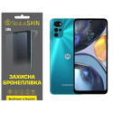 Полиуретановая пленка StatusSKIN Lite на экран Motorola G22 Глянцевая