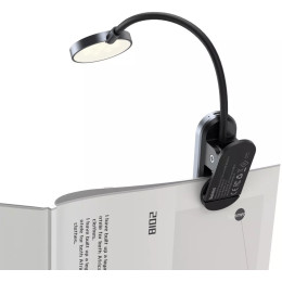 LED лампа для будинку Baseus Comfort Reading Mini Clip Dark Gray (DGRAD-0G)