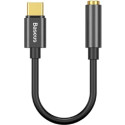Перехідник Baseus L54 Type-C to 3.5mm Black (CATL54-01)