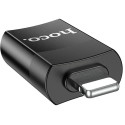 Адаптер Hoco UA17 Lightning to USB Black