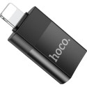 Адаптер Hoco UA17 Lightning to USB Black