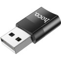 Адаптер Hoco UA17 USB to Type-C Black
