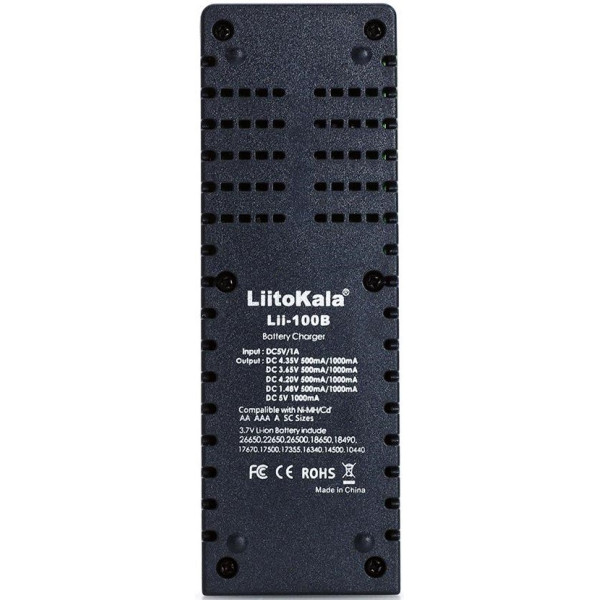 Зарядний пристрій Liitokala Lii-100