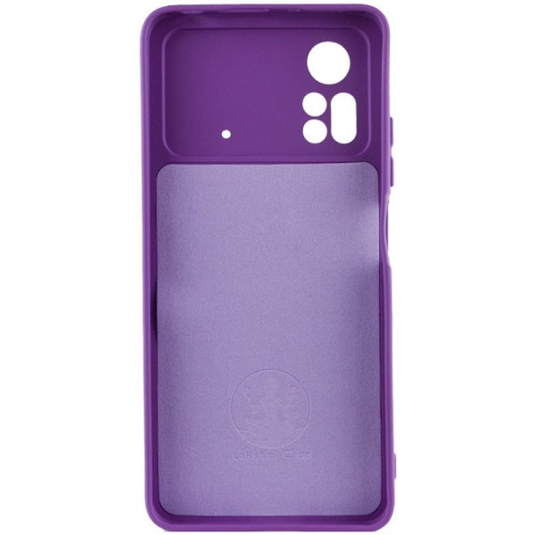 Чохол Silicone Cover Lakshmi Full Camera для Xiaomi Poco X4 Pro 5G Purple