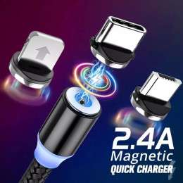 Магнітна заглушка Heemax для зарядного кабелю MicroUSB