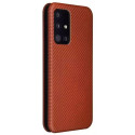 Чохол-книжка Anomaly Carbon для Samsung A73 A736 Brown