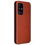 Чохол-книжка Anomaly Carbon для Samsung A73 A736 Brown