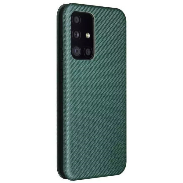 Чохол-книжка Anomaly Carbon для Samsung A73 A736 Green