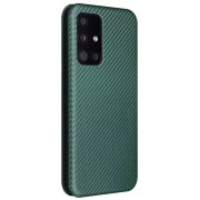 Чохол-книжка Anomaly Carbon для Samsung A73 A736 Green