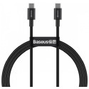 Кабель Baseus Superior Type-C to Type-C 100W 1m Black (CATYS-B01)