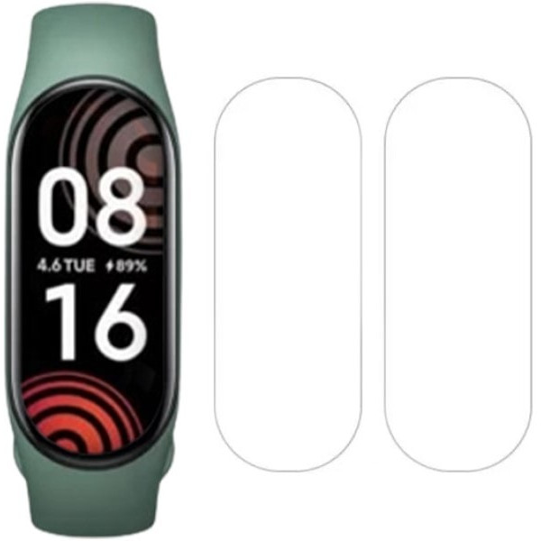 Набор защитных гидрогелевых матовых пленок DM для Xiaomi Mi Band 7 (2 шт)