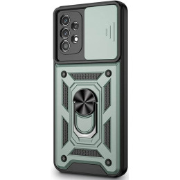 Чехол Camshield Serge Ring for Magnet для Samsung A13 4G Зеленый