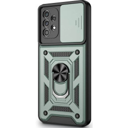 Чехол Camshield Serge Ring for Magnet для Samsung A53 A536 Зеленый