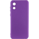 Чохол Silicone Cover Lakshmi Full Camera для Samsung A032 A03 Core Purple