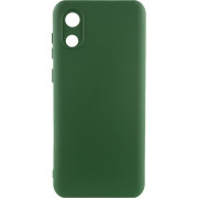 Чохол Silicone Cover Lakshmi Full Camera для Samsung A032 A03 Core Dark Green