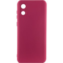 Чохол Silicone Cover Lakshmi Full Camera для Samsung A032 A03 Core Marsala