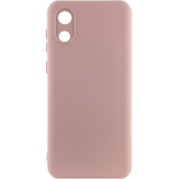 Чехол Silicone Cover Lakshmi Full Camera для Samsung A03 Core A032 Pink Sand