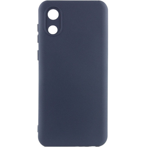 Чехол Silicone Cover Lakshmi Full Camera для Samsung A03 Core A032 Midnight Blue
