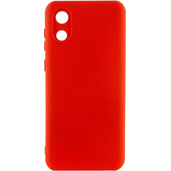 Чехол Silicone Cover Lakshmi Full Camera для Samsung A03 Core A032 Red