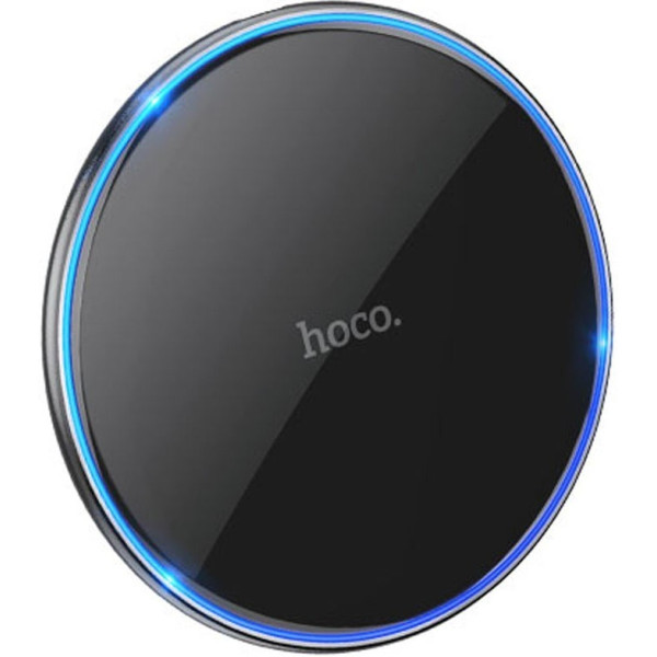Бездротовий зарядний пристрій Hoco CW6 Pro Easy 15W Black