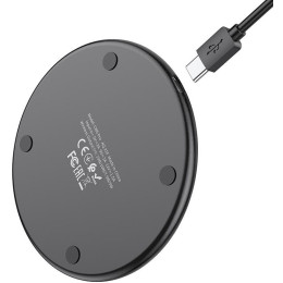 Бездротовий зарядний пристрій Hoco CW6 Pro Easy 15W Black