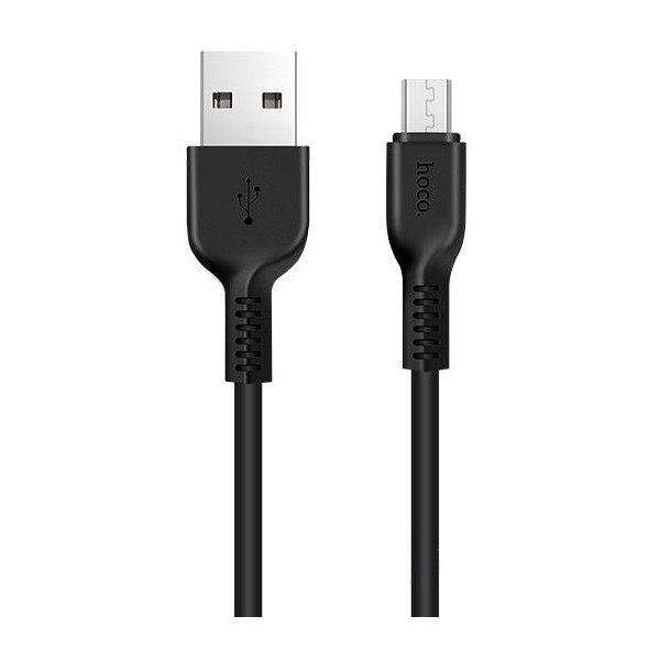 Кабель Hoco X20 Flash USB to Micro 3m Black