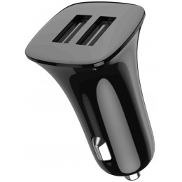 Автомобільний зарядний пристрій Jellico F1 2USB 3.1A Black 2