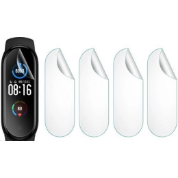 Набор защитных гидрогелевых матовых пленок DM для Xiaomi Mi Band 6 (5 шт)