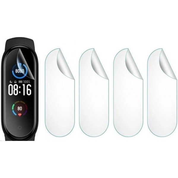 Набір захисних гідрогелевих матових плівок DM для Xiaomi Mi Band 6 (5 шт)