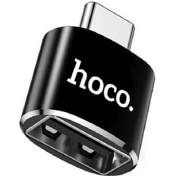 Адаптер Hoco UA5 Type-C to USB OTG Black