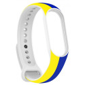Ремінець ArmorStandart для Mi Band 5/6/7 Blue/Yellow
