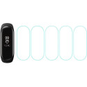 Набор защитных гидрогелевых глянцевых пленок DM для Xiaomi Mi Band 5 (5 шт)