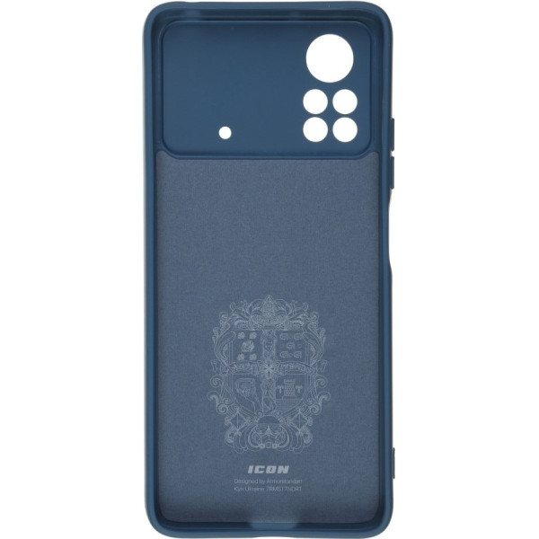 Панель ArmorStandart Icon для Xiaomi Poco X4 Pro 5G Blue