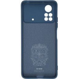 Панель ArmorStandart Icon для Xiaomi Poco X4 Pro 5G Blue
