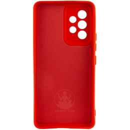 Чохол Silicone Cover Lakshmi Full Camera для Samsung A73 A736 Red 2
