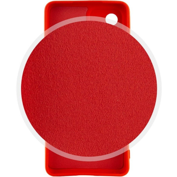 Чохол Silicone Cover Lakshmi Full Camera для Samsung A73 A736 Red