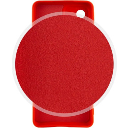 Чохол Silicone Cover Lakshmi Full Camera для Samsung A73 A736 Red