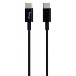 USB кабель Type-C to Type-C Hoco X23 Skilled Black