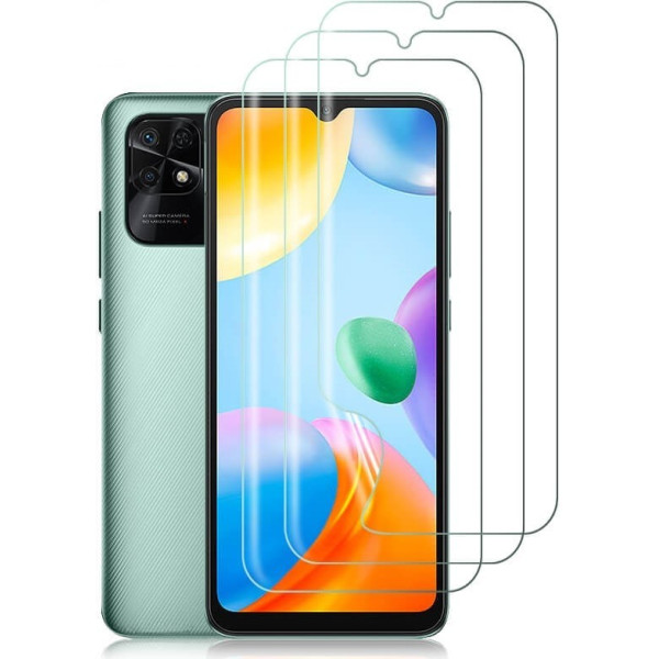 Защитная гидрогелевая пленка DM для Xiaomi Redmi 10C/12C/Poco C40 Глянцевая