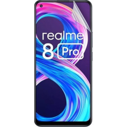 Защитная гидрогелевая пленка DM для Realme 8/8 Pro Глянцевая