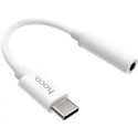 Аудио-переходник Hoco LS30 Type-C to 3.5 mm White