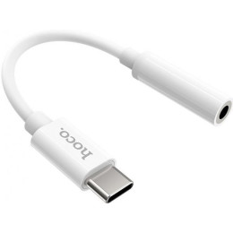 Аудио-переходник Hoco LS30 Type-C to 3.5 mm White