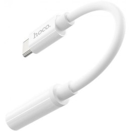 Аудио-переходник Hoco LS30 Type-C to 3.5 mm White