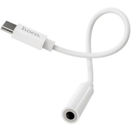 Аудио-переходник Hoco LS30 Type-C to 3.5 mm White