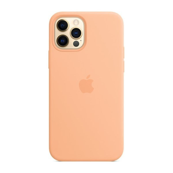 Silicone Case для iPhone 12/12 Pro Cantaloupe