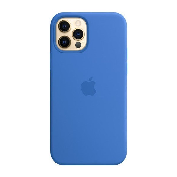 Silicone Case для iPhone 12/12 Pro Capri Blue