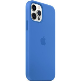 Silicone Case для iPhone 12/12 Pro Capri Blue